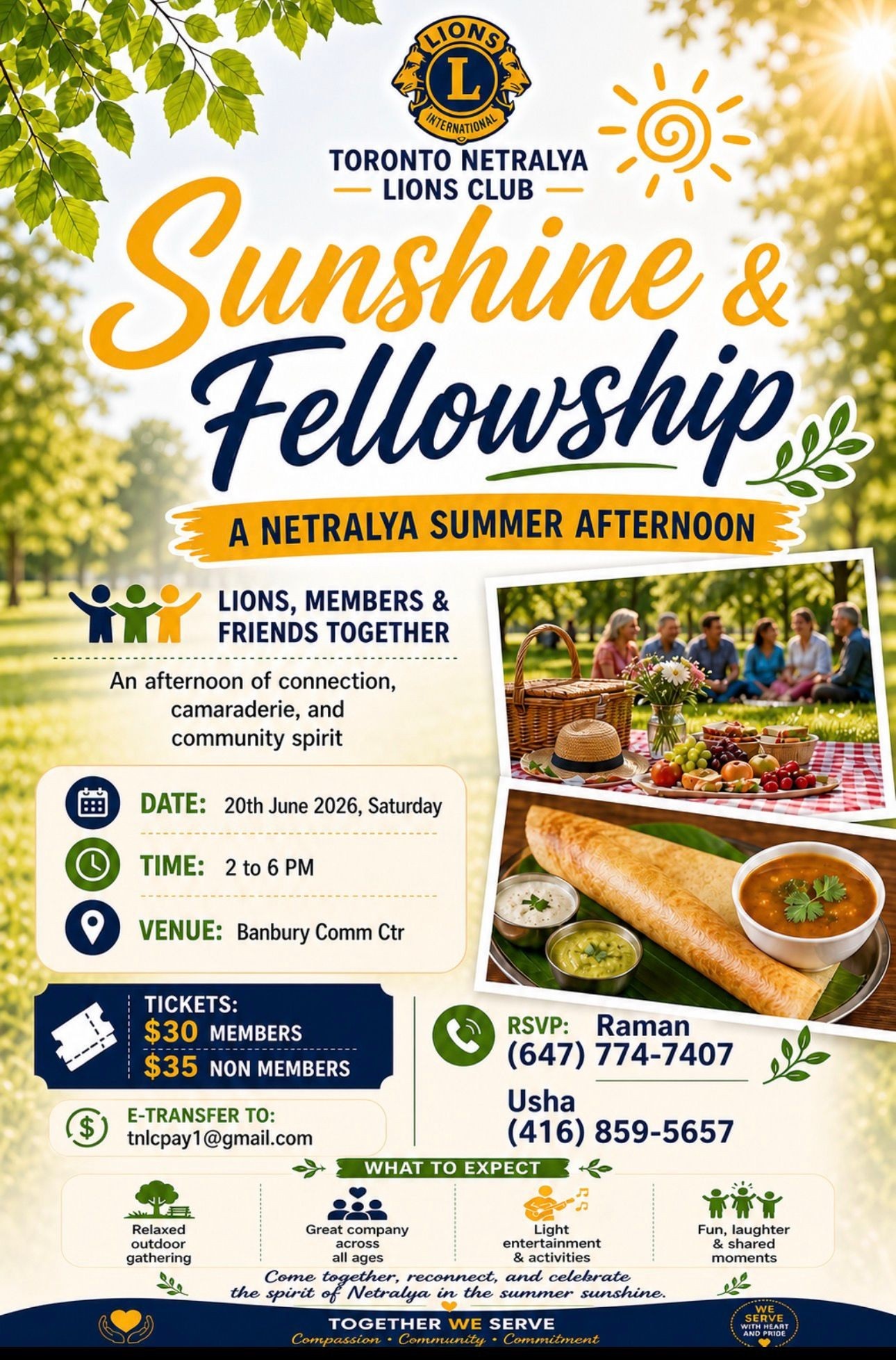 Summer Fiesta flyer – 20th June 2026